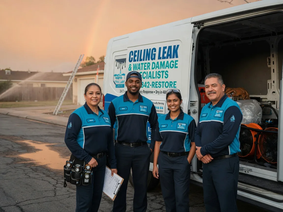 Ceiling Leak Cleanup company in Liberty, TX